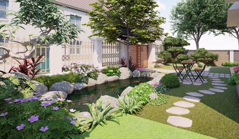 Villa Landscape Design Plan